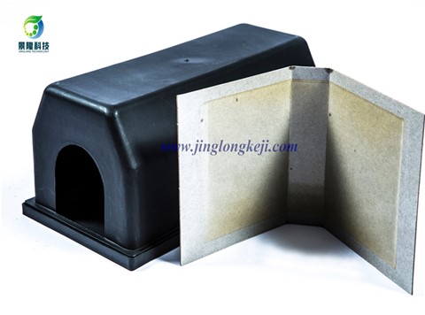 景隆JL-3005B塑料粘鼠板防塵罩 老鼠貼防踩踏保護(hù)罩