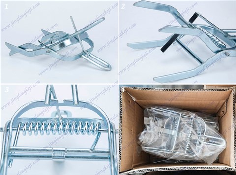 景隆JL-1005有柄圓角鼴鼠夾 瞎鼠地排子治理工具 景隆JL-1005有柄圓角鼴鼠夾 瞎鼠地排子治理工具